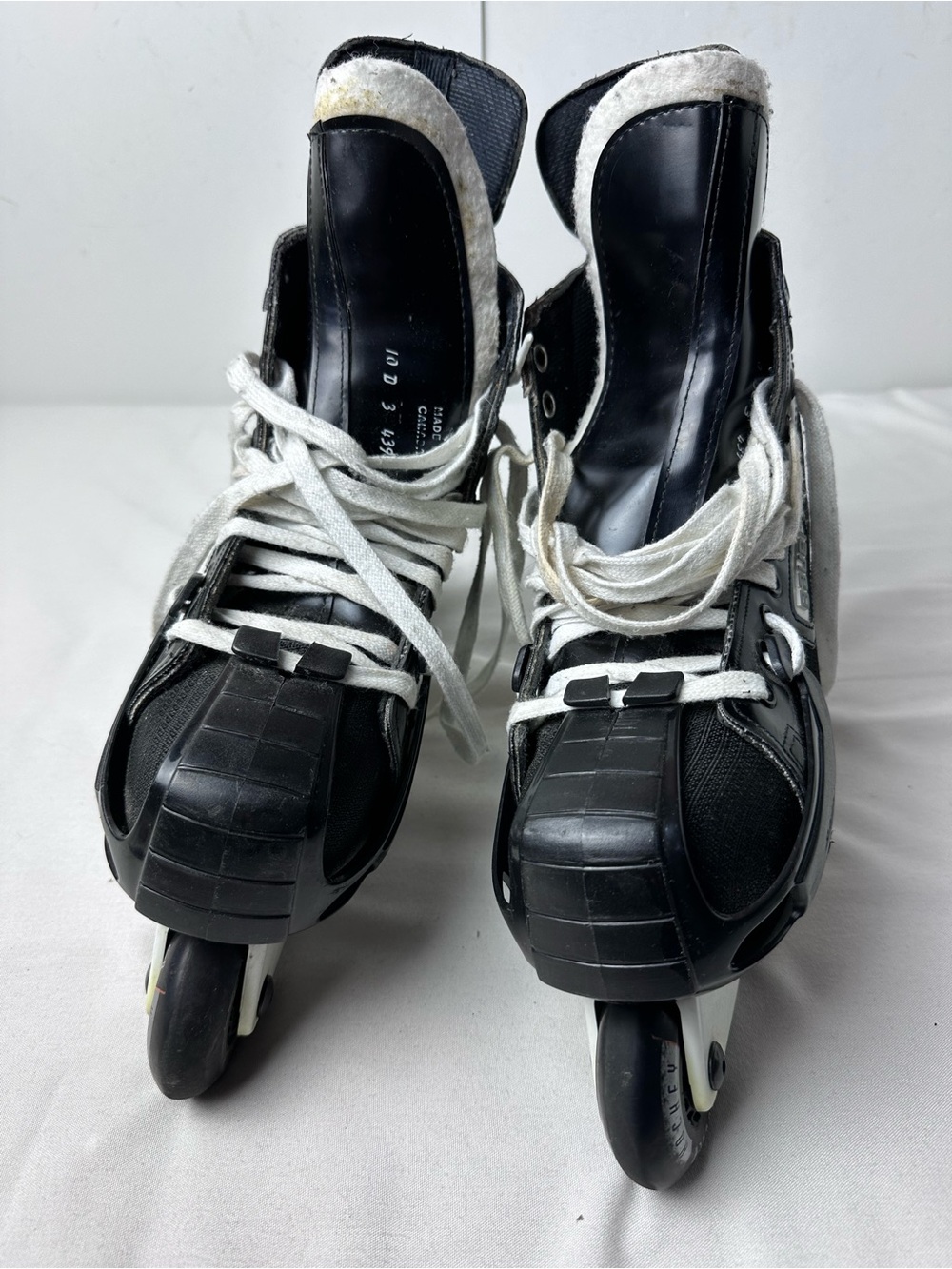 Bauer H3 NHL Inline Skates Mens Size 10 D Off Ice Hockey Roller Blades NHL